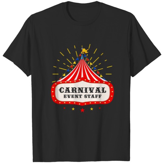 Discover Circus Event Staff Carnival Party Planning Costume T-shirt