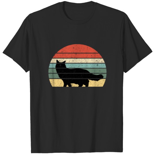 Discover Cat Lover Gift Shirt - Retro Ragdoll Cat T-shirt