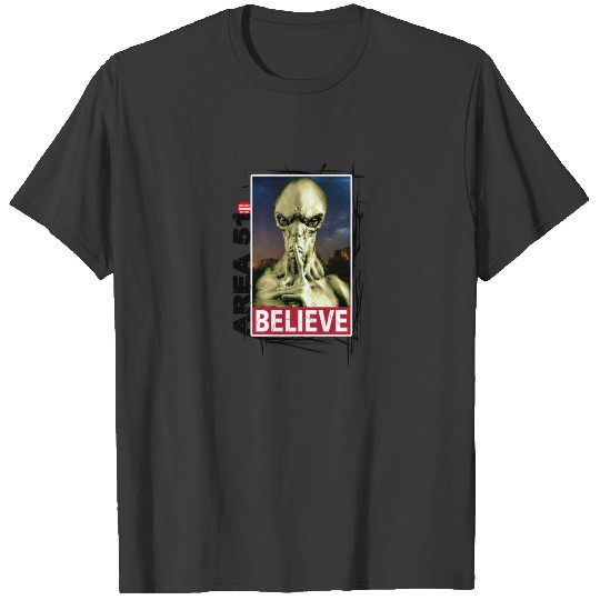 Area 51, I Believe! Alien Collection #008a T-shirt