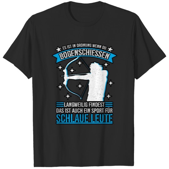 Discover Archery For Smart People T-shirt