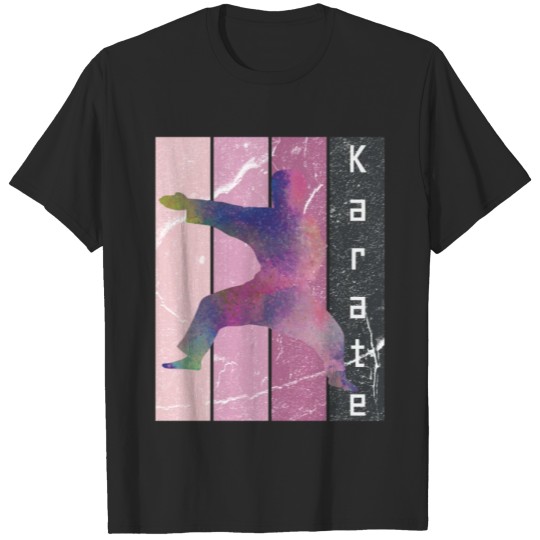 Discover Karate sports training gift idea karate move T-shirt