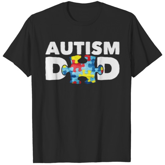 Discover Autism Dad T-shirt