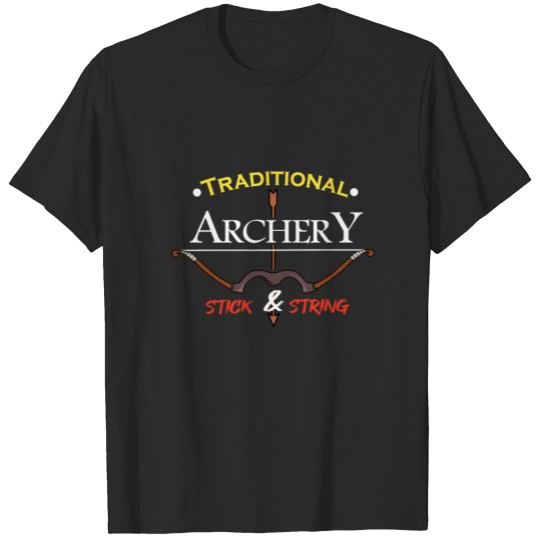 Discover Archery Gift Print Mens Womens Bow Archer Stick T-shirt