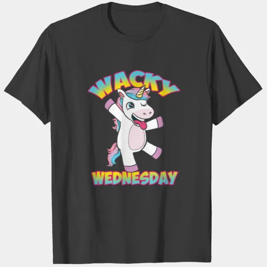 Wednesdays - Wacky Wednesday Unicorn - Zoo T-shirt