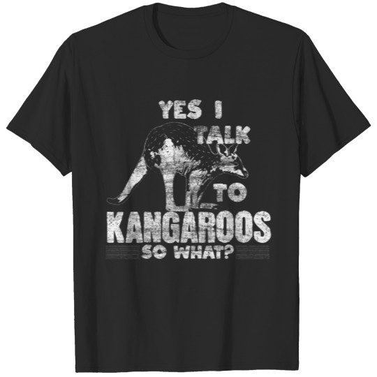 Discover Kangaroo Jumping Australia T-shirt