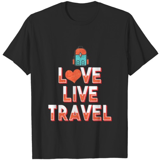 Discover Love Live Travel T-shirt