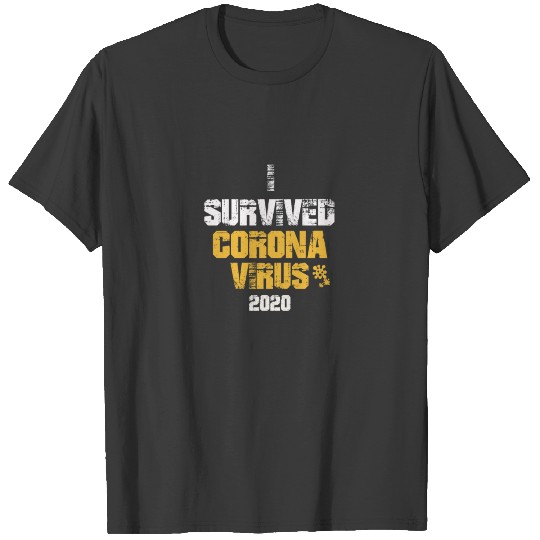 i survived corona virus T-shirt