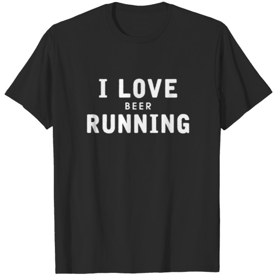 Discover I Love Beer Running | Running T-shirt