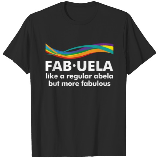 Discover Fab-uela Fabulous Abuela T-shirt
