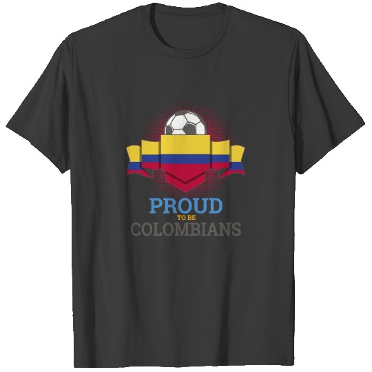 Football Colombians Colombia Soccer Team Sports T-shirt
