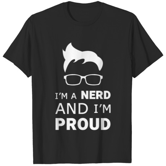 Discover Nerd And Proud T-shirt