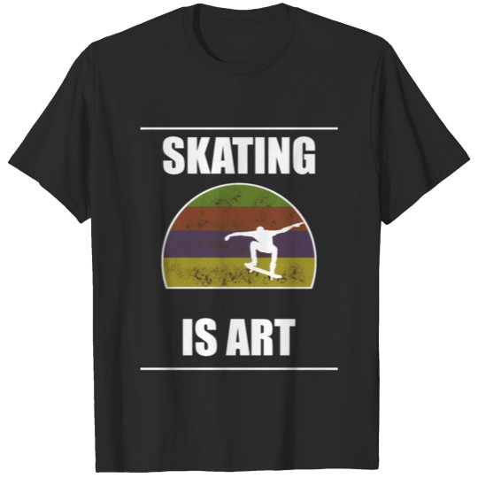 Discover Skating is Art T-shirt