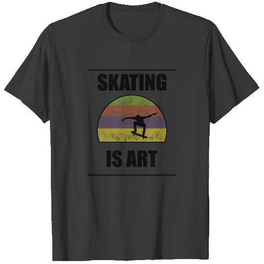 Discover Skating is Art T-shirt