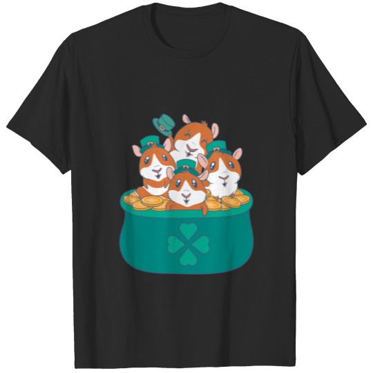 Discover Guinea Pigs St Patricks Day Pot of Gold T-shirt