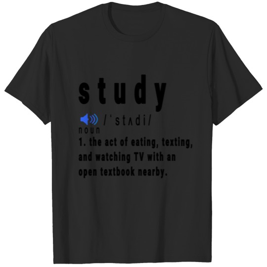 Discover Study Meaning T-shirt