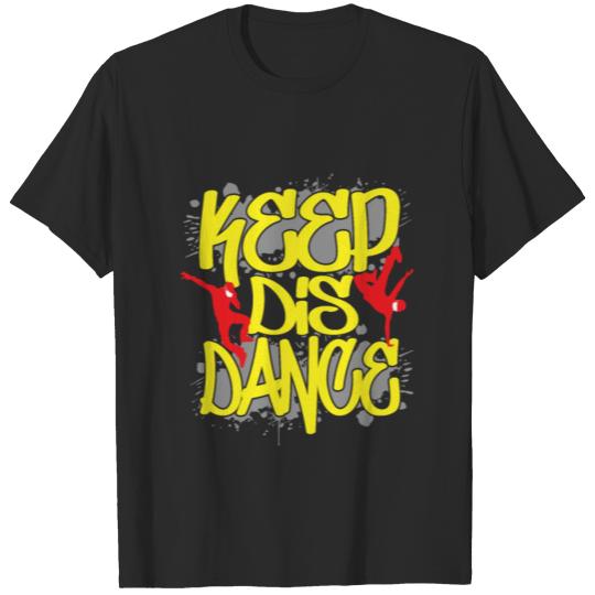 Discover Keep Corona Dancing Clear T-shirt