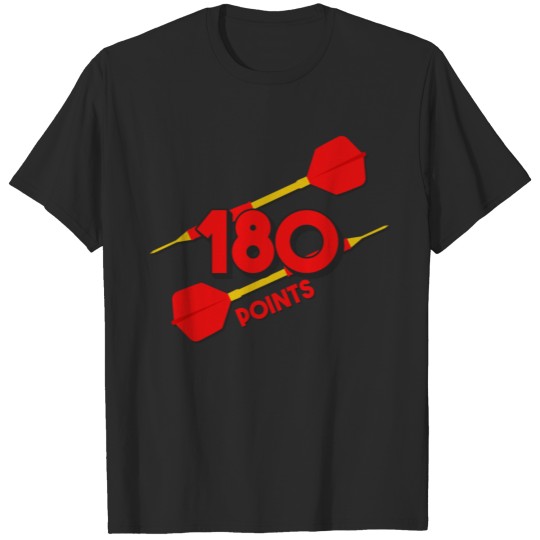 Discover DARTS 180 POINTS T-shirt