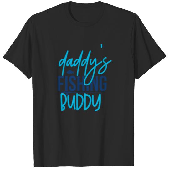 Discover daddys fishing buddy T-shirt