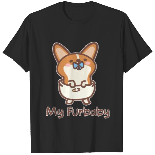 My Furbaby - Corgi Baby Boy T-shirt