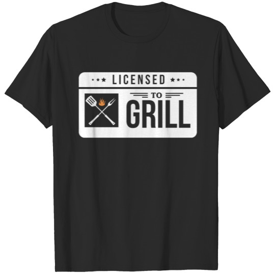 Discover Licensed To Grill T-shirt