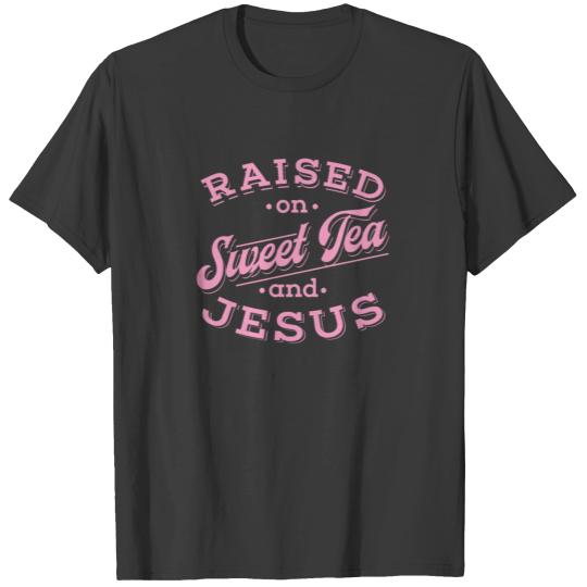 Womens Christian Southern Gift Girls Sweet Tea T-shirt