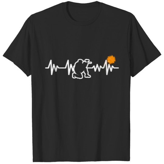 Discover Heartbeat Airsoft Softair Team player T-shirt