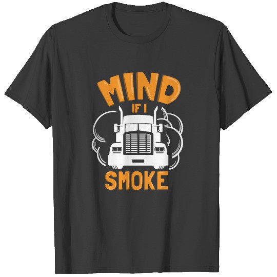 Diesel Truck Trucks Smoke Funny Gift T-shirt