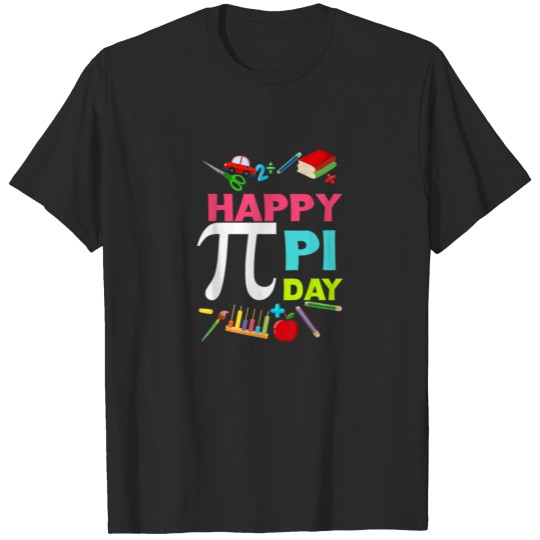 Math Geek Happy 3 14 Day for Pi Day T-shirt