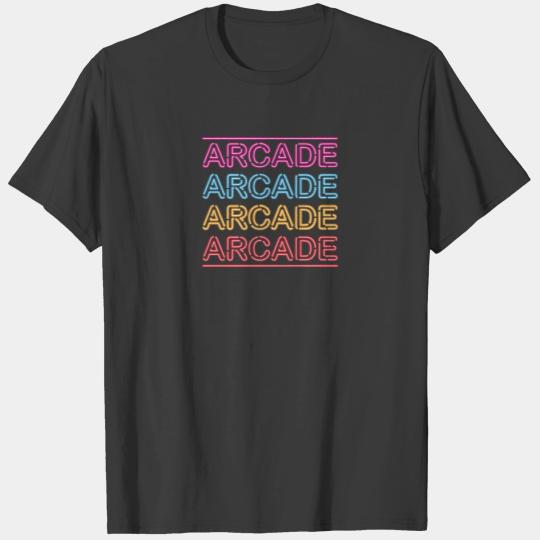 Retro gamer arcade nostalgia retro gaming T-shirt