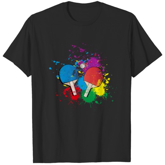 Discover Table Tennis gift for Table Tennis Player colored T-shirt
