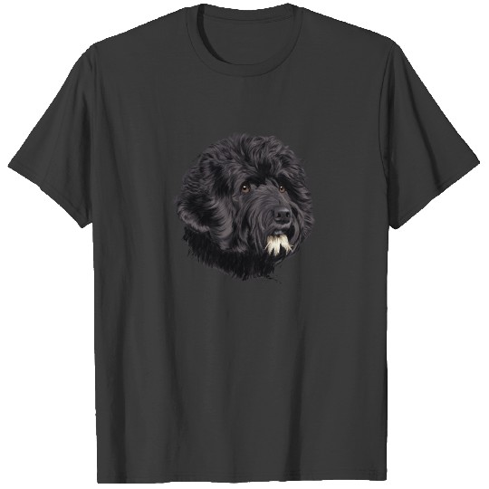 Discover Dog Portuguese Water Dog Splatter T-shirt