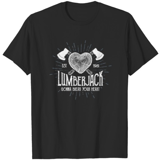 Discover Lumberjack Established 1981 Lumberjack Gonna T-shirt