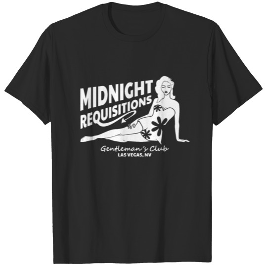 Discover Funny Midnight Requisitions Gentleman Club Veteran T-shirt