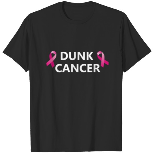 Basketball Breast Cancer Ribbon Awareness Team T-shirt