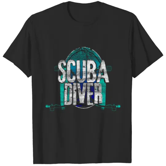 Discover Diver Water Underwater Gift T-shirt
