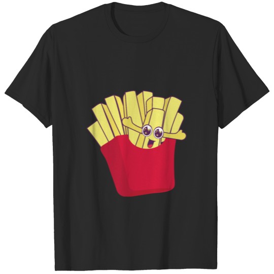 Discover Kawaii french fries T-shirt