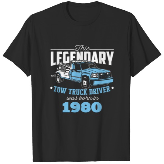 Discover 40th towing service 1980 T-shirt