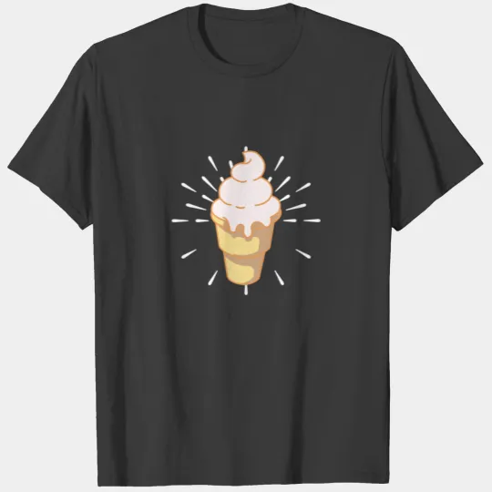 Yummy Vanilla Ice Cream T-shirt