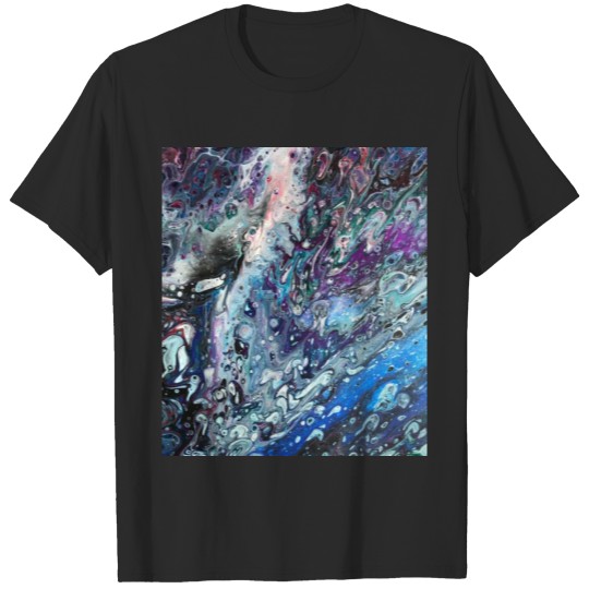 Discover Colorful, abstract, fluid art #23 phone case T-shirt