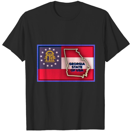 Discover Georgia State of The USA T-shirt