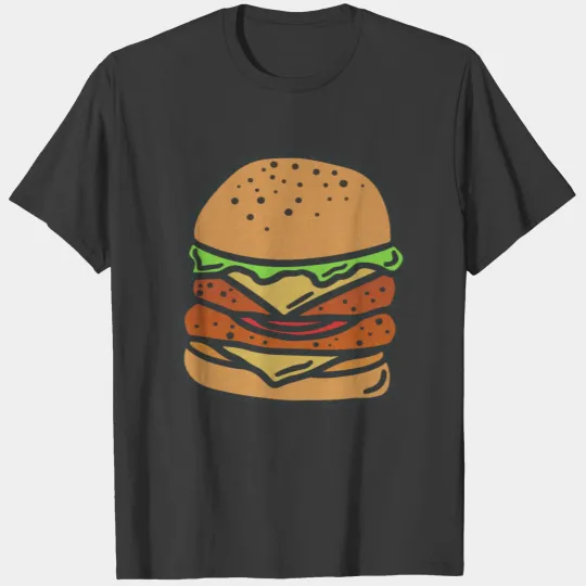 Cheeseburger love BBQ Burger King T-shirt