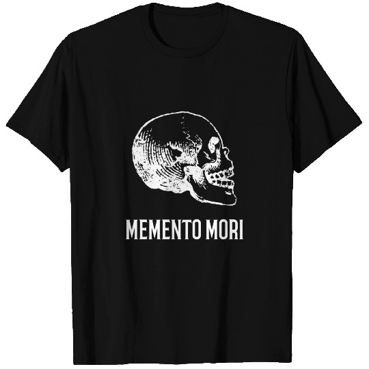 Memento Mori Remember Death Macabre Skull design T-shirt
