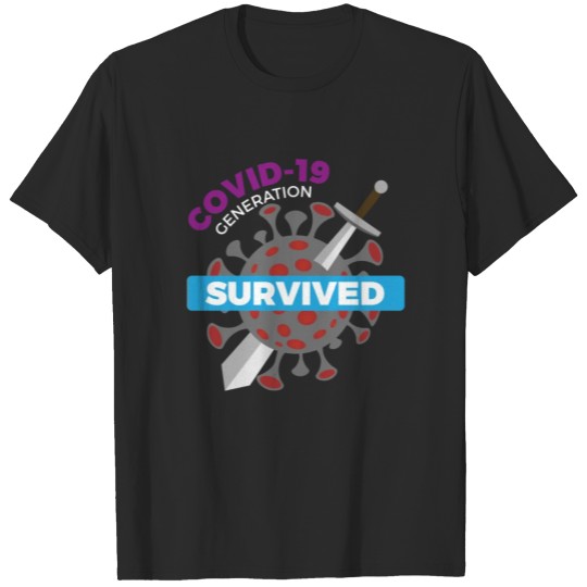 Discover Survived Covid 19 Tshirt T-shirt