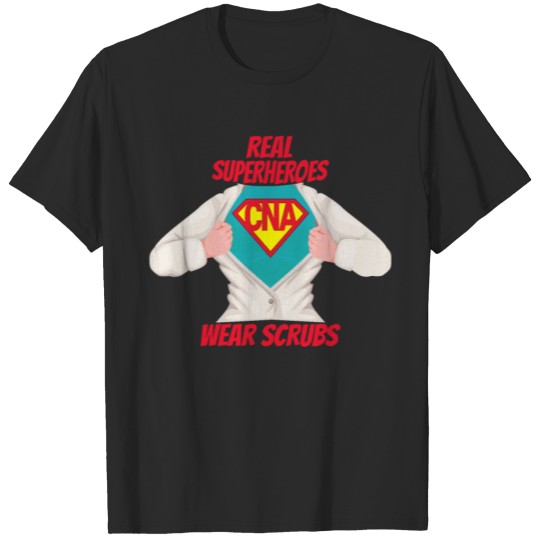 Discover Super RN Real Superheroes Wear Scrubs T-shirt