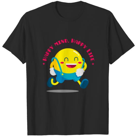 happy mind life T-shirt