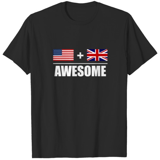 Discover USA british AWESOME T-shirt