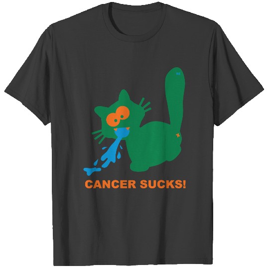 Cancer Sucks Shirt Breast Cancer Awareness T-Shirt T-shirt
