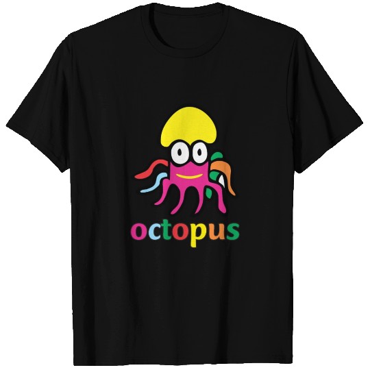 cute colorful octopus T-shirt