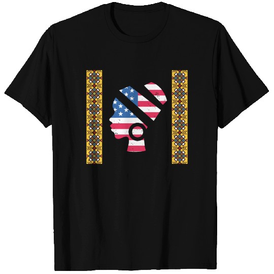 Juneteenth American Flag T-shirt