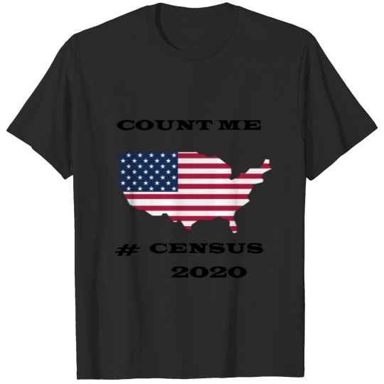 Discover count me census 2020 T-shirt